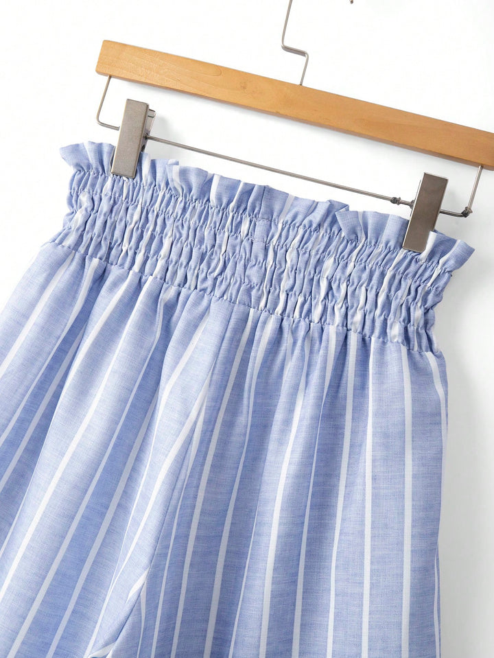 Pantaloni SHEIN, albastru