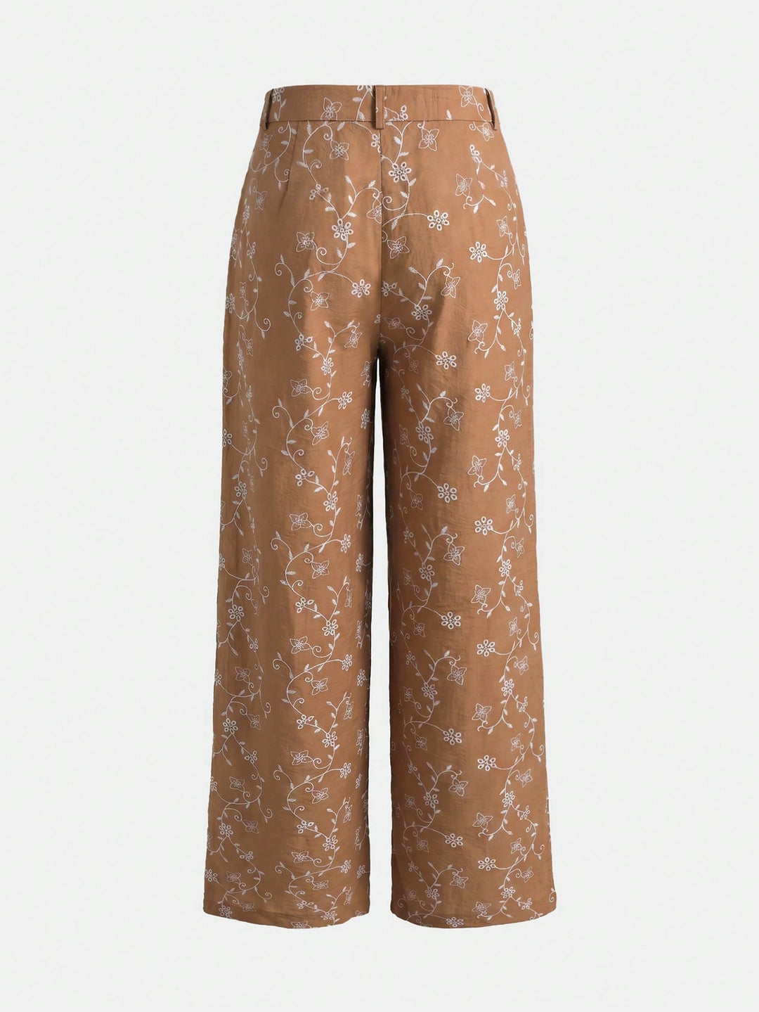 Pantaloni SHEIN, maro