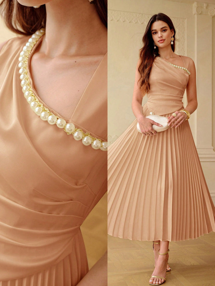 Rochie midi SHEIN, roz