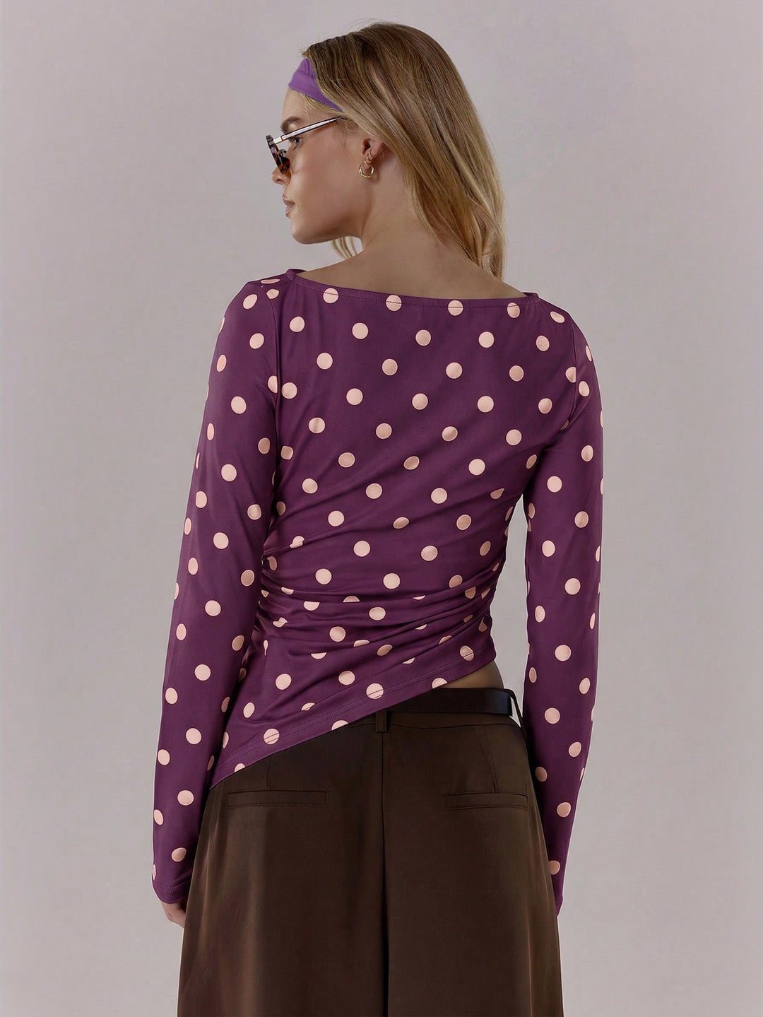 Top SHEIN, vișiniu