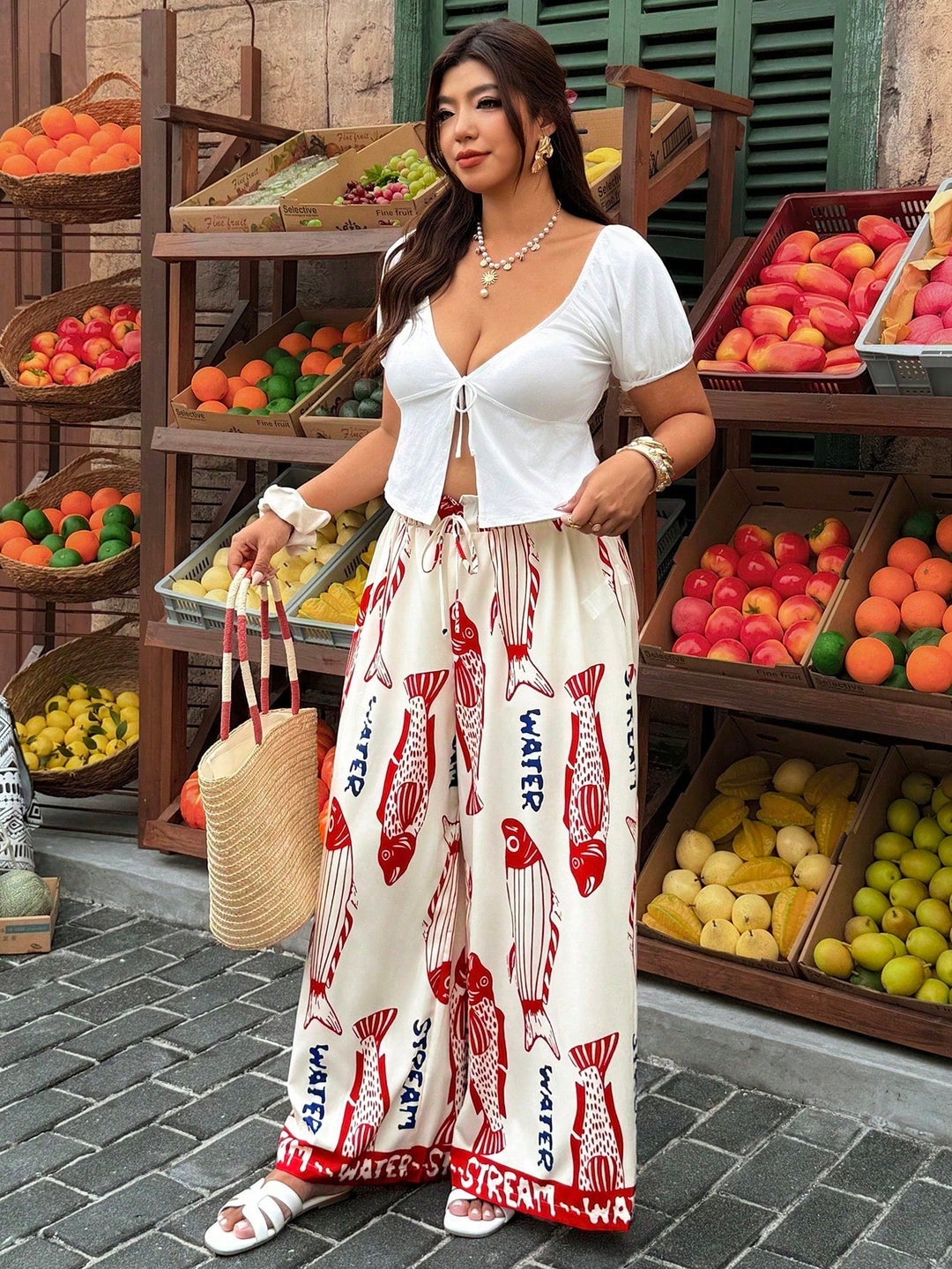 Pantaloni SHEIN, mix culori