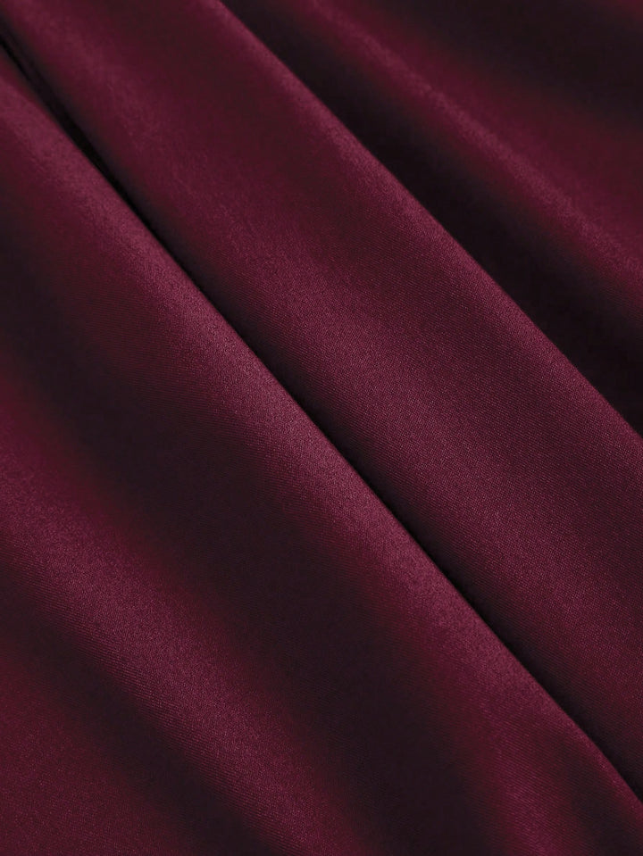 Pantaloni SHEIN, vișiniu