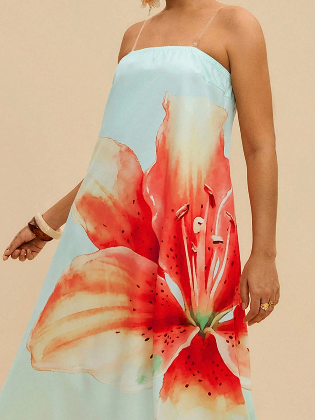 Rochie midi SHEIN, mix culori