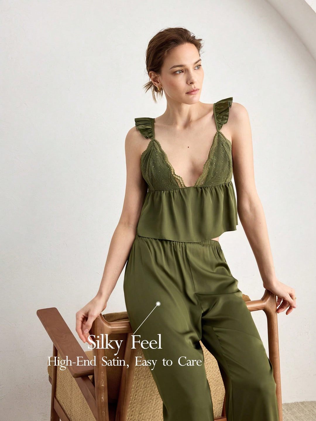 Pijama SHEIN, verde