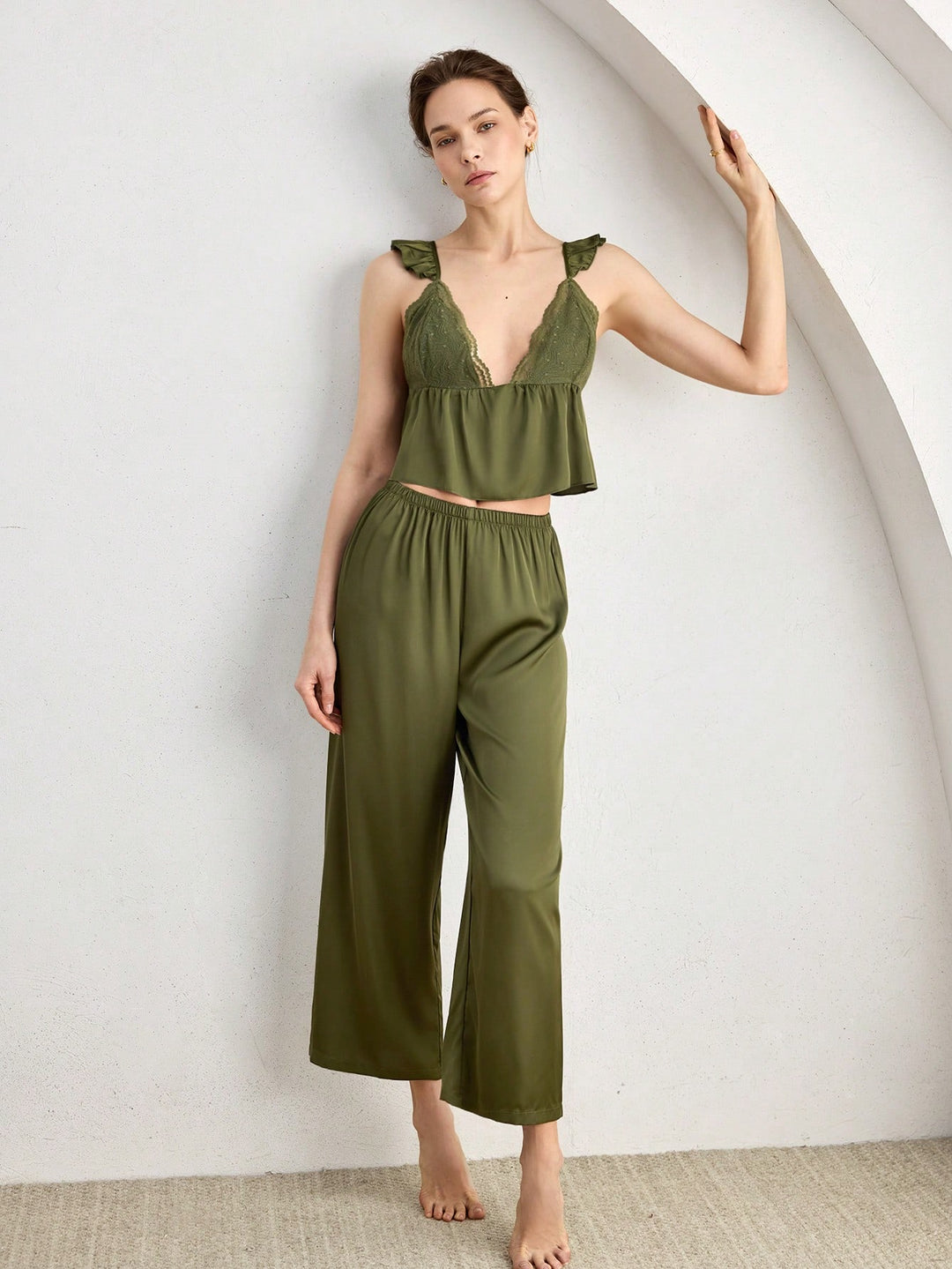 Pijama SHEIN, verde