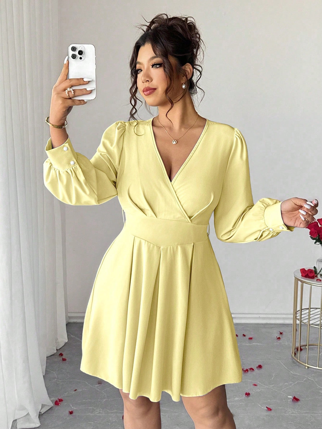 Rochie SHEIN, galben