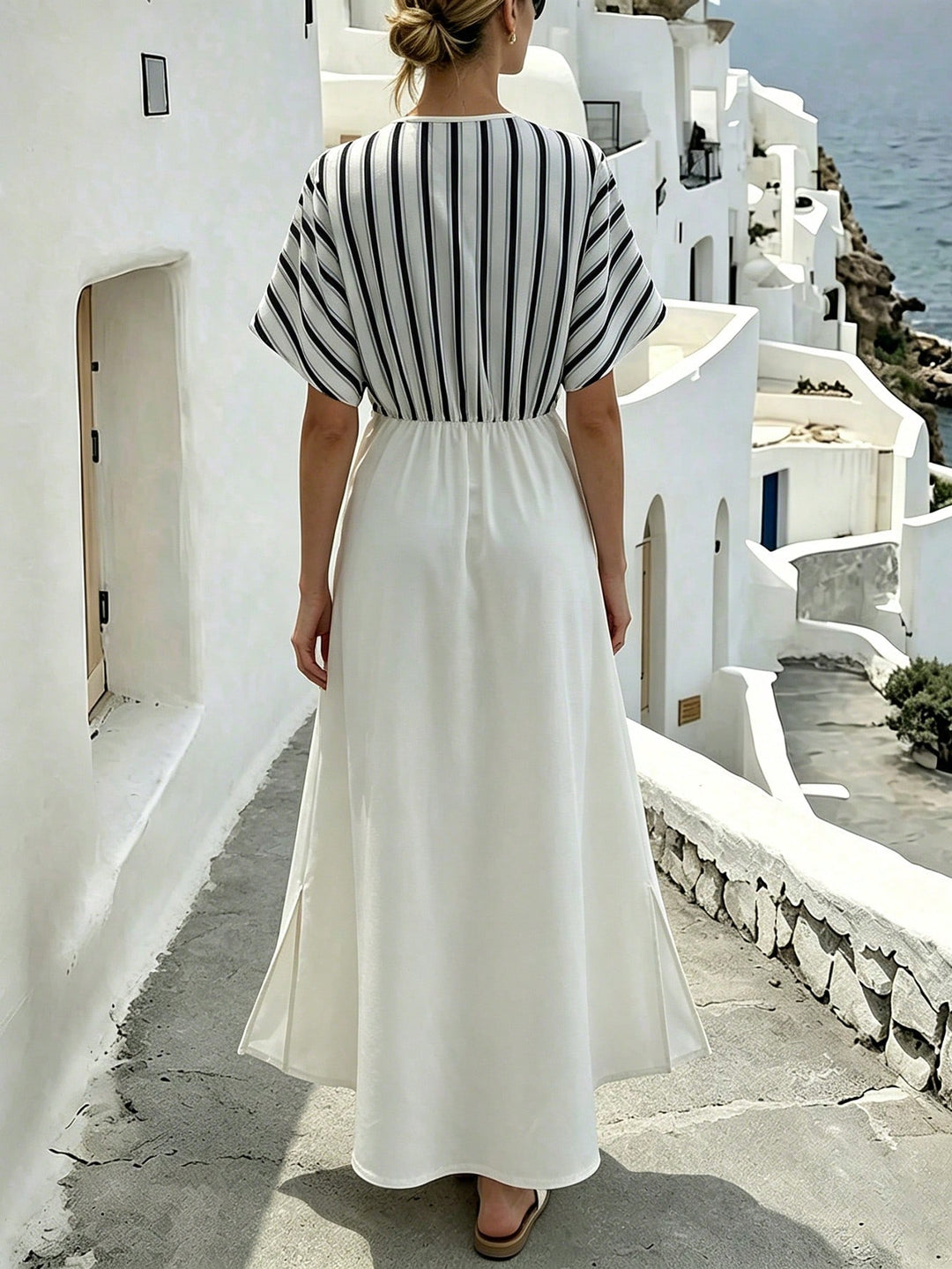 Rochie maxi SHEIN, mix culori