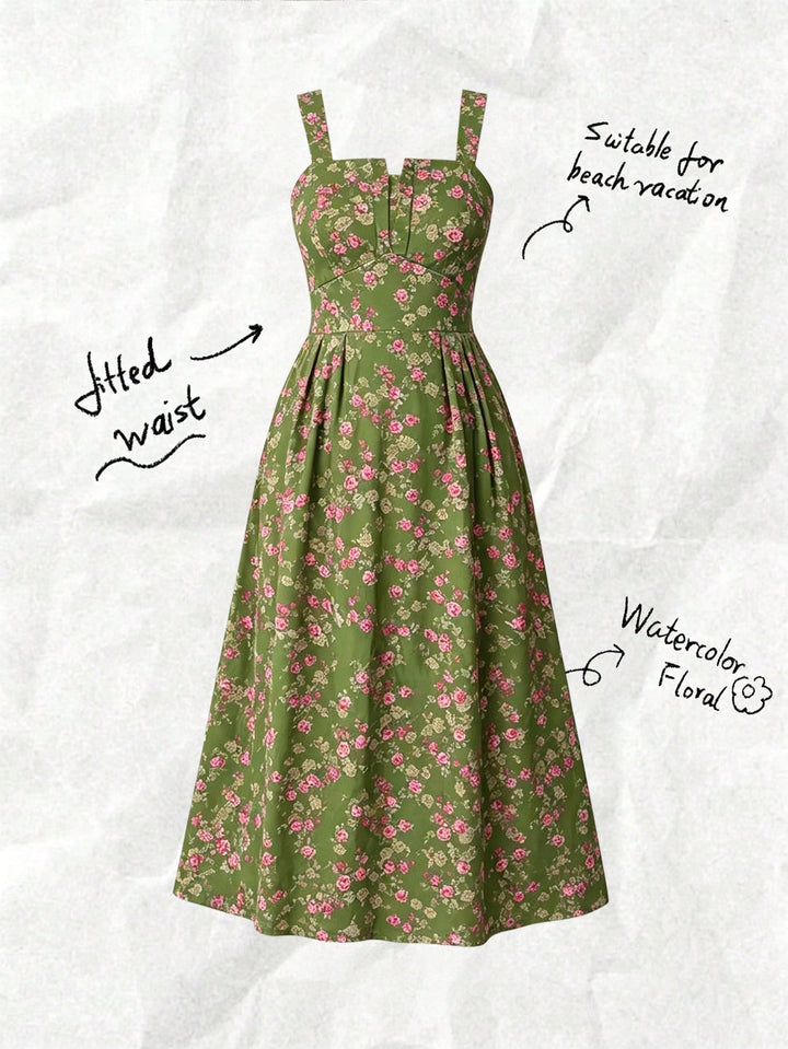 Rochie SHEIN, verde