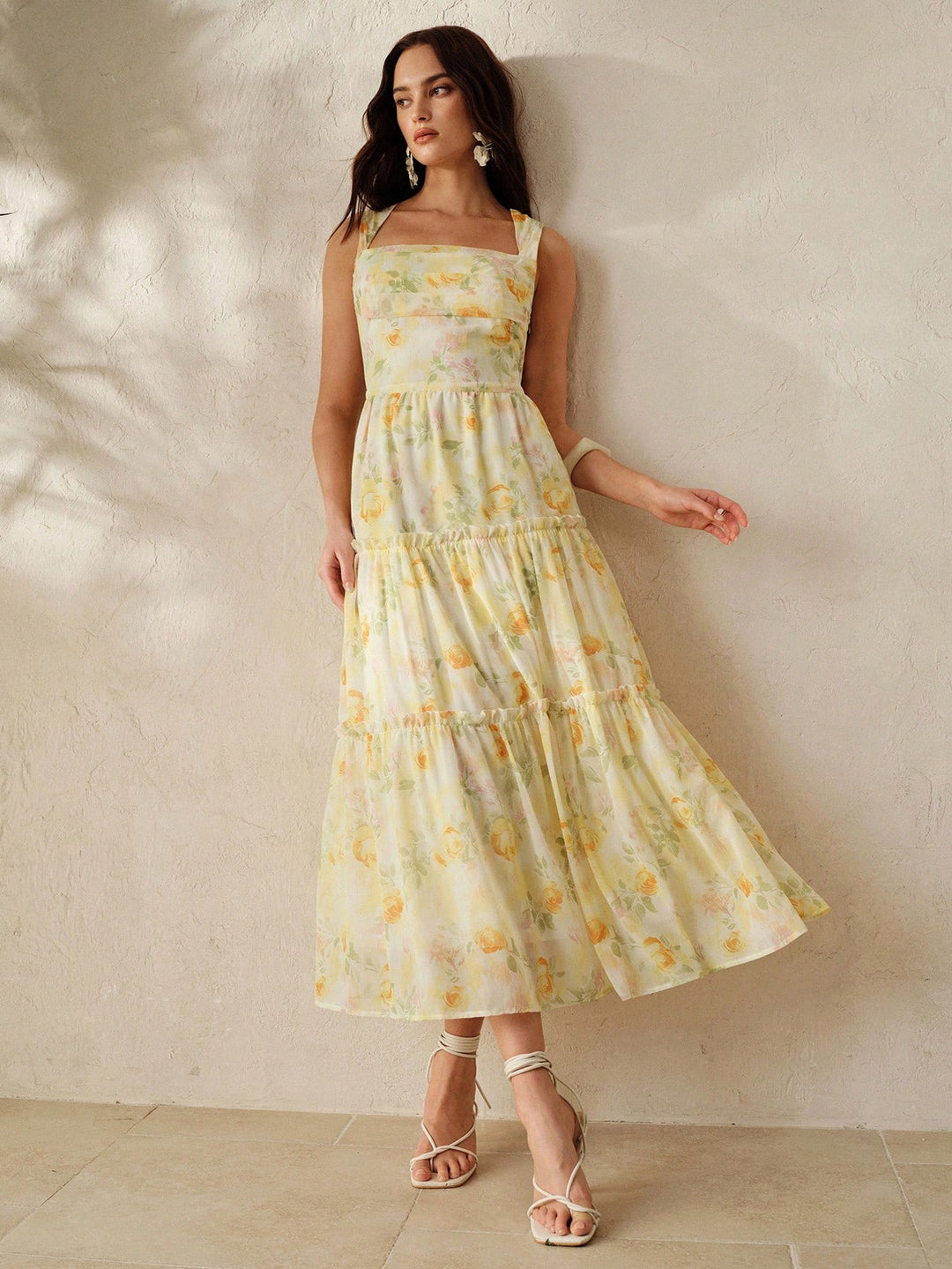 Rochie midi SHEIN, mix culori