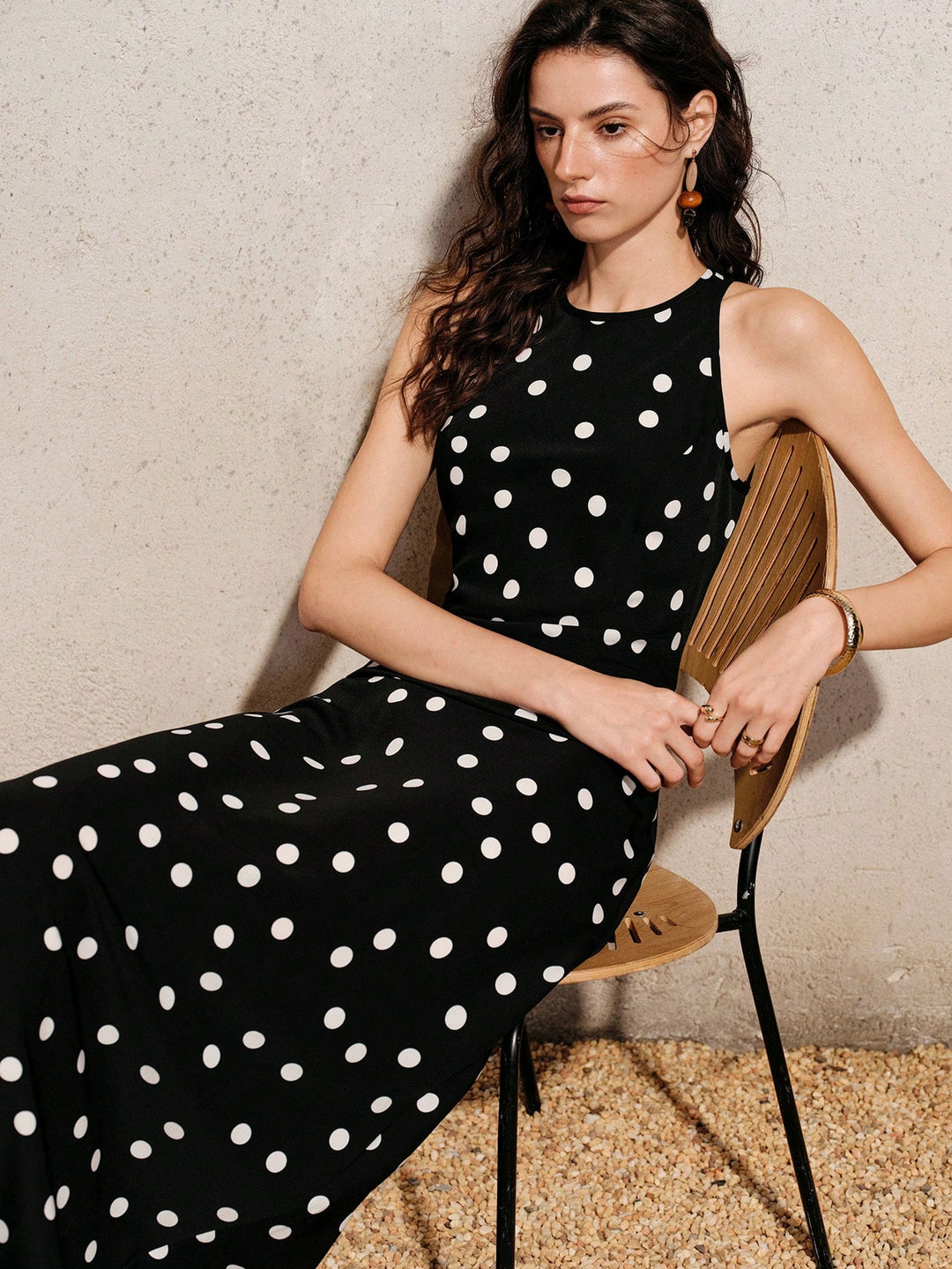 Rochie maxi SHEIN, negru