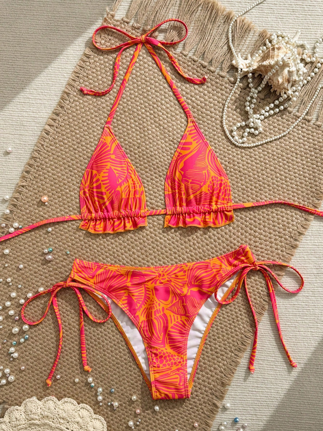 Set bikini SHEIN, mix culori