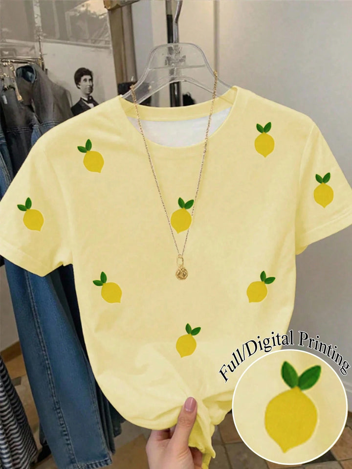 Tricou SHEIN, galben