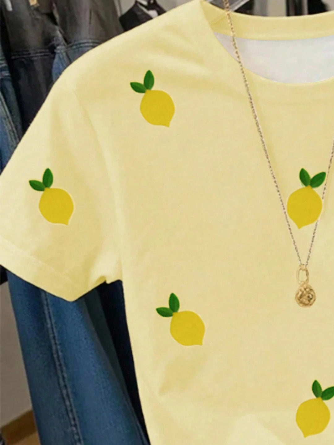 Tricou SHEIN, galben