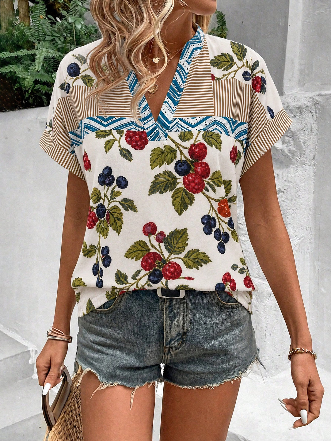 Tricou SHEIN, mix culori