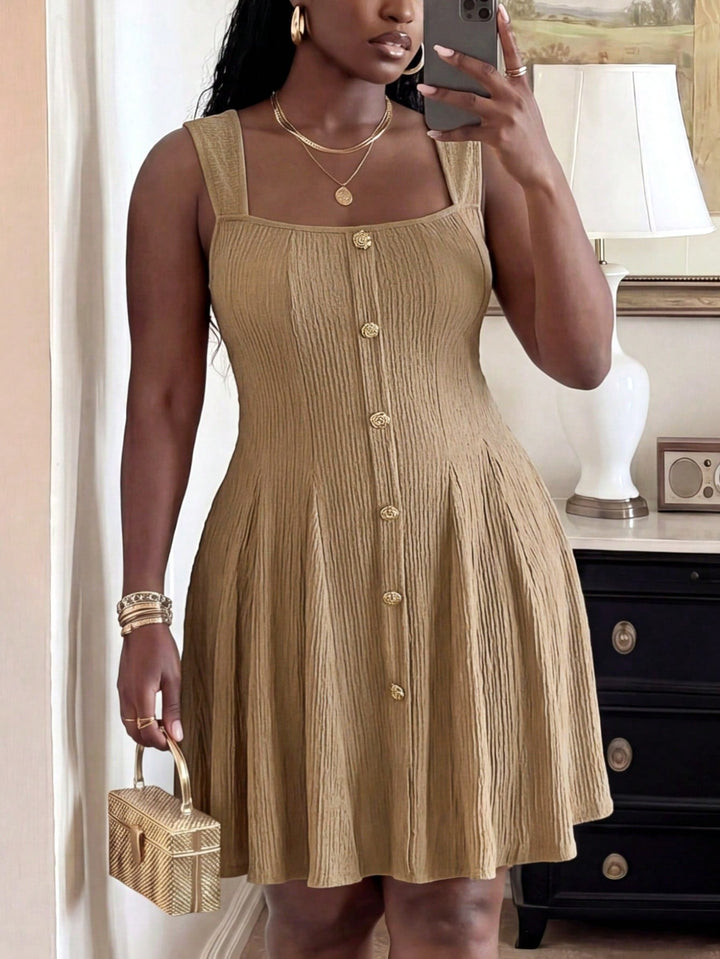 Rochie SHEIN, kaki
