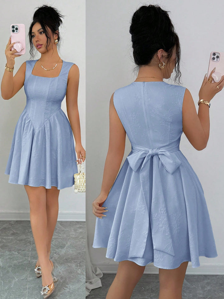 Rochie scurtă SHEIN, albastru