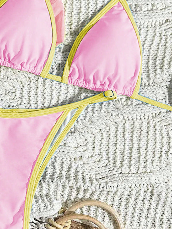 Set bikini SHEIN, mix culori