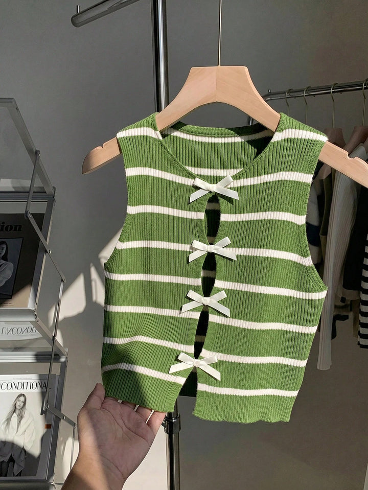 Maiou tricotat SHEIN, verde