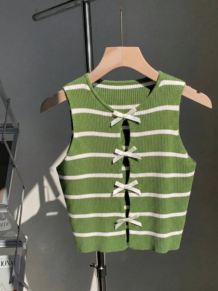 Maiou tricotat SHEIN, verde