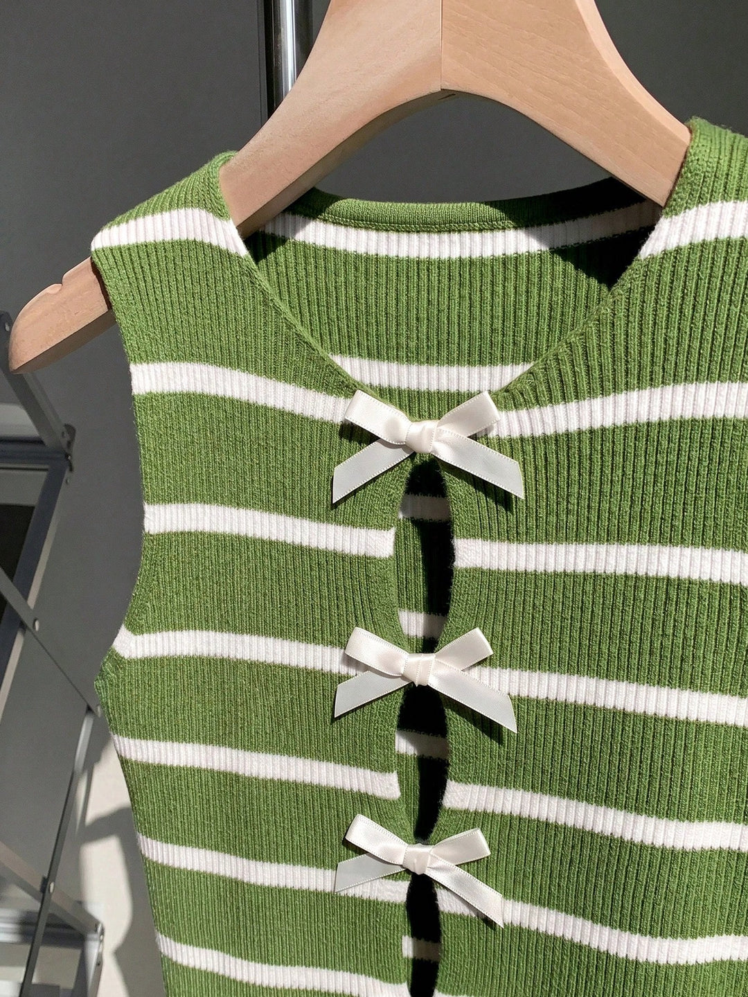 Maiou tricotat SHEIN, verde