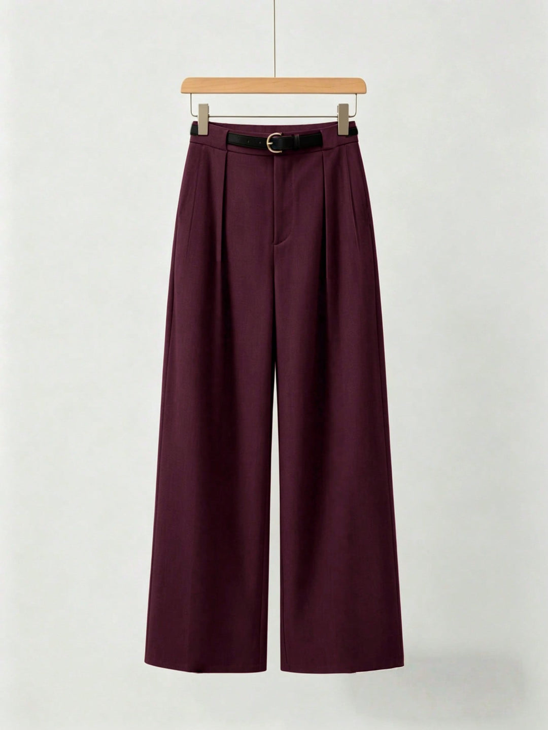 Pantaloni SHEIN, vișiniu