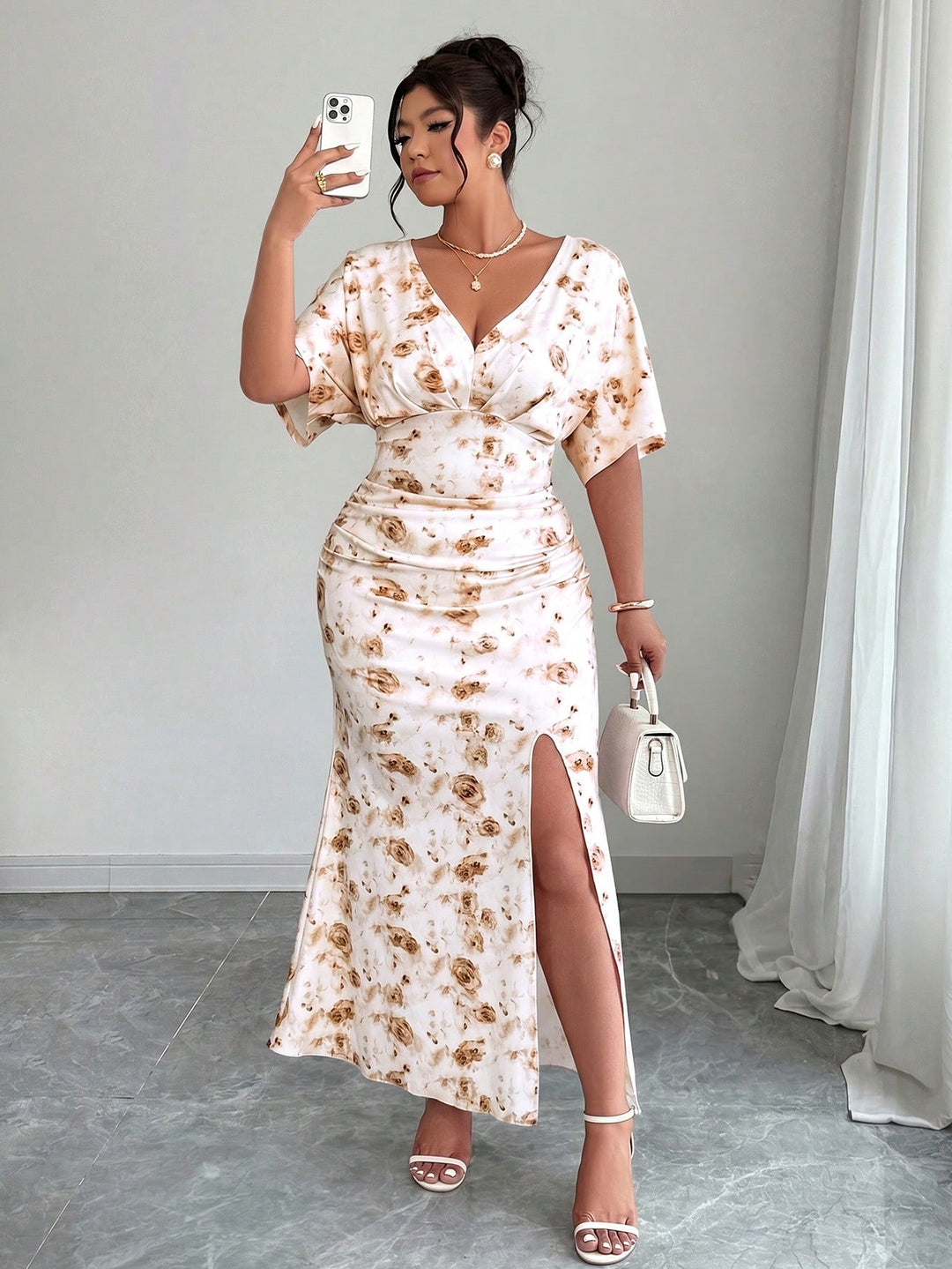 Rochie SHEIN, mix culori
