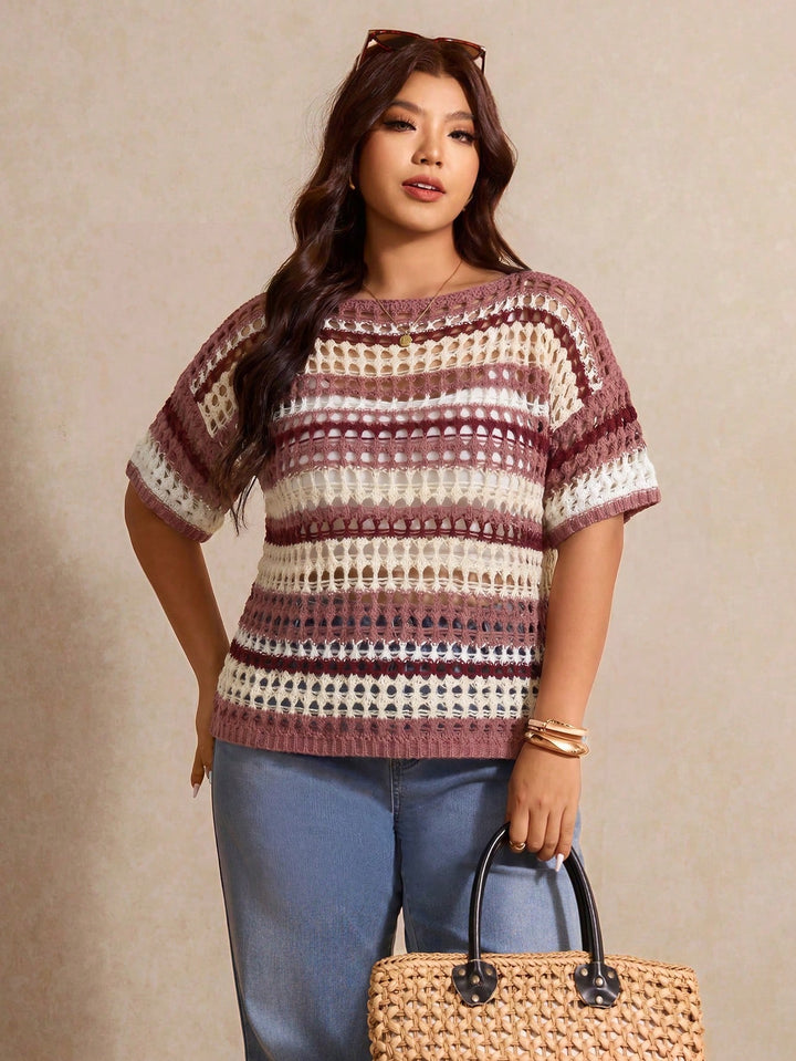 Pulover SHEIN, roz