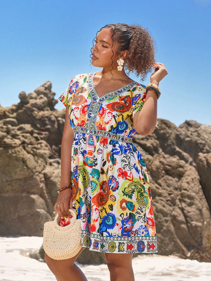 Rochie SHEIN, mix culori