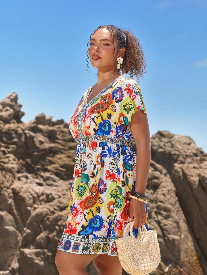 Rochie SHEIN, mix culori