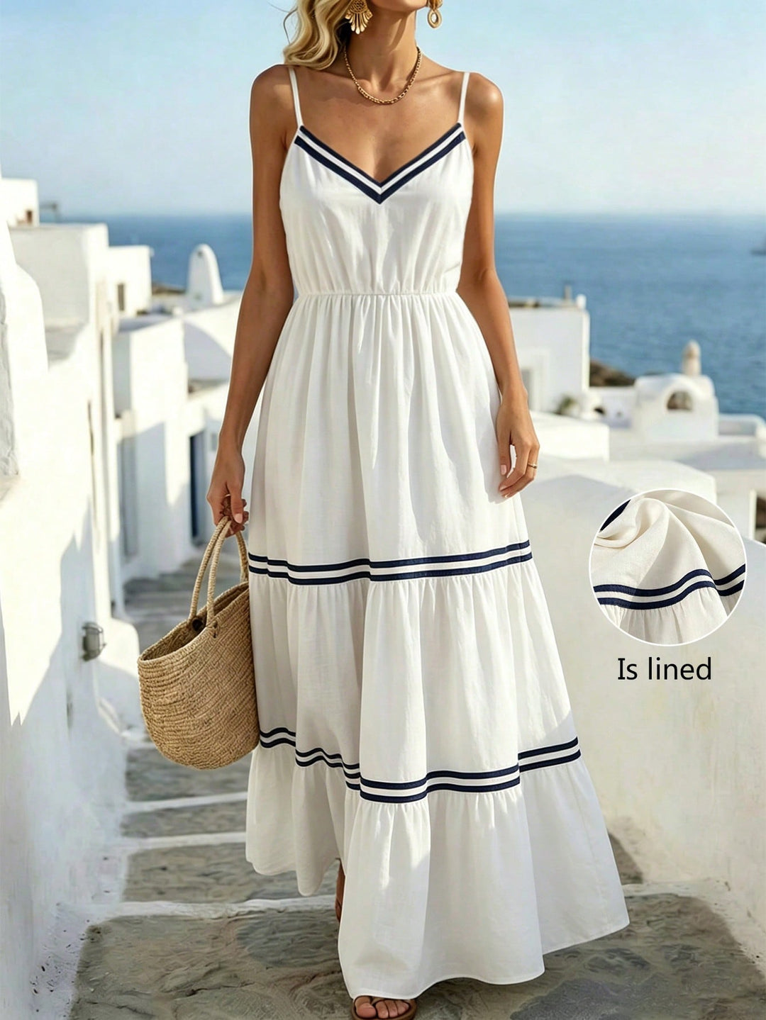 Rochie midi SHEIN, mix culori