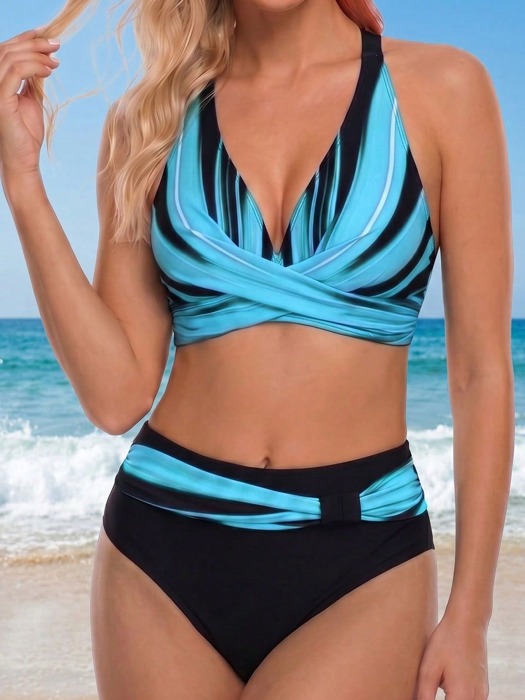 Set bikini SHEIN, mix culori