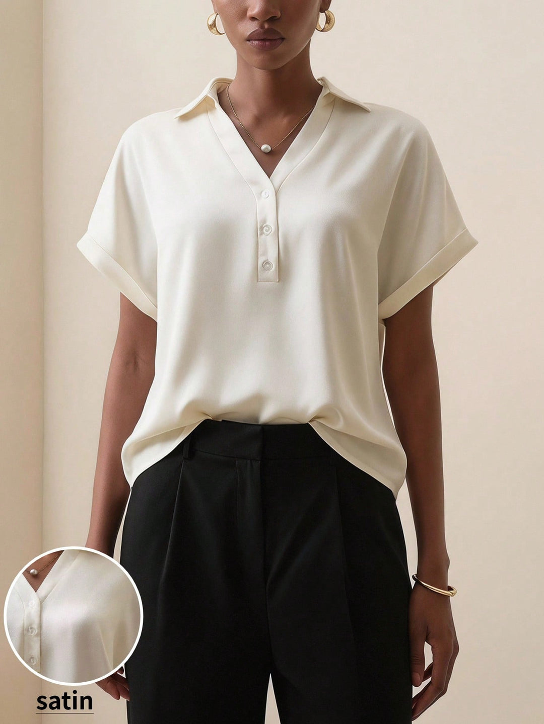 Top SHEIN, bej