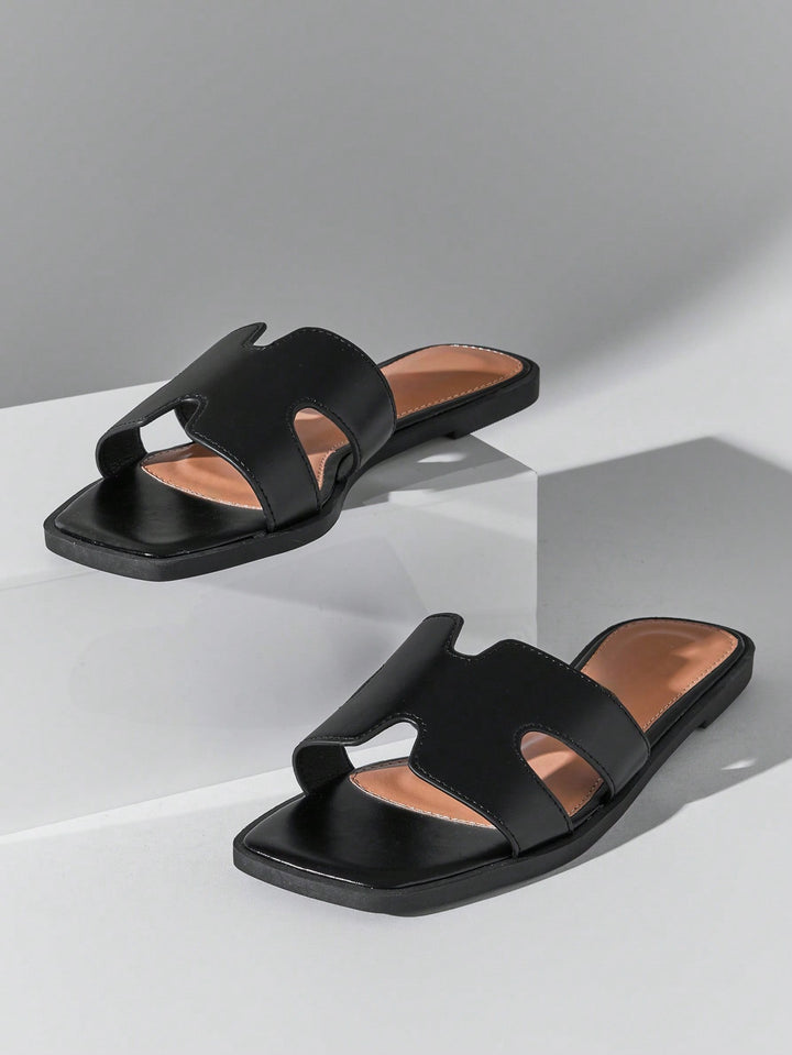 Sandale SHEIN, negru
