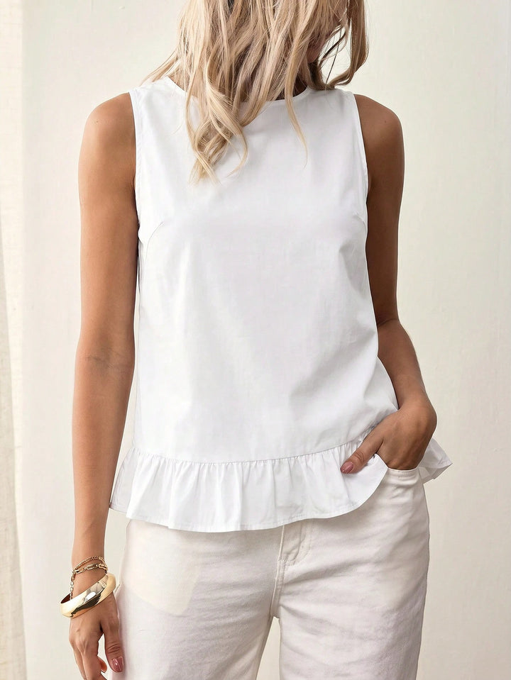 Top SHEIN, alb