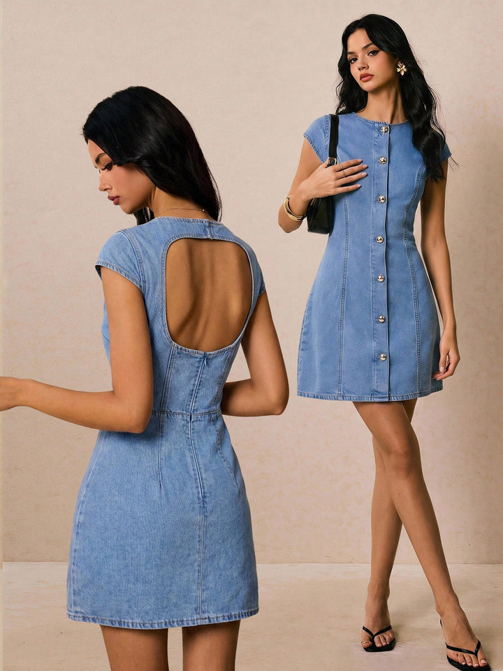 Rochie SHEIN, albastru