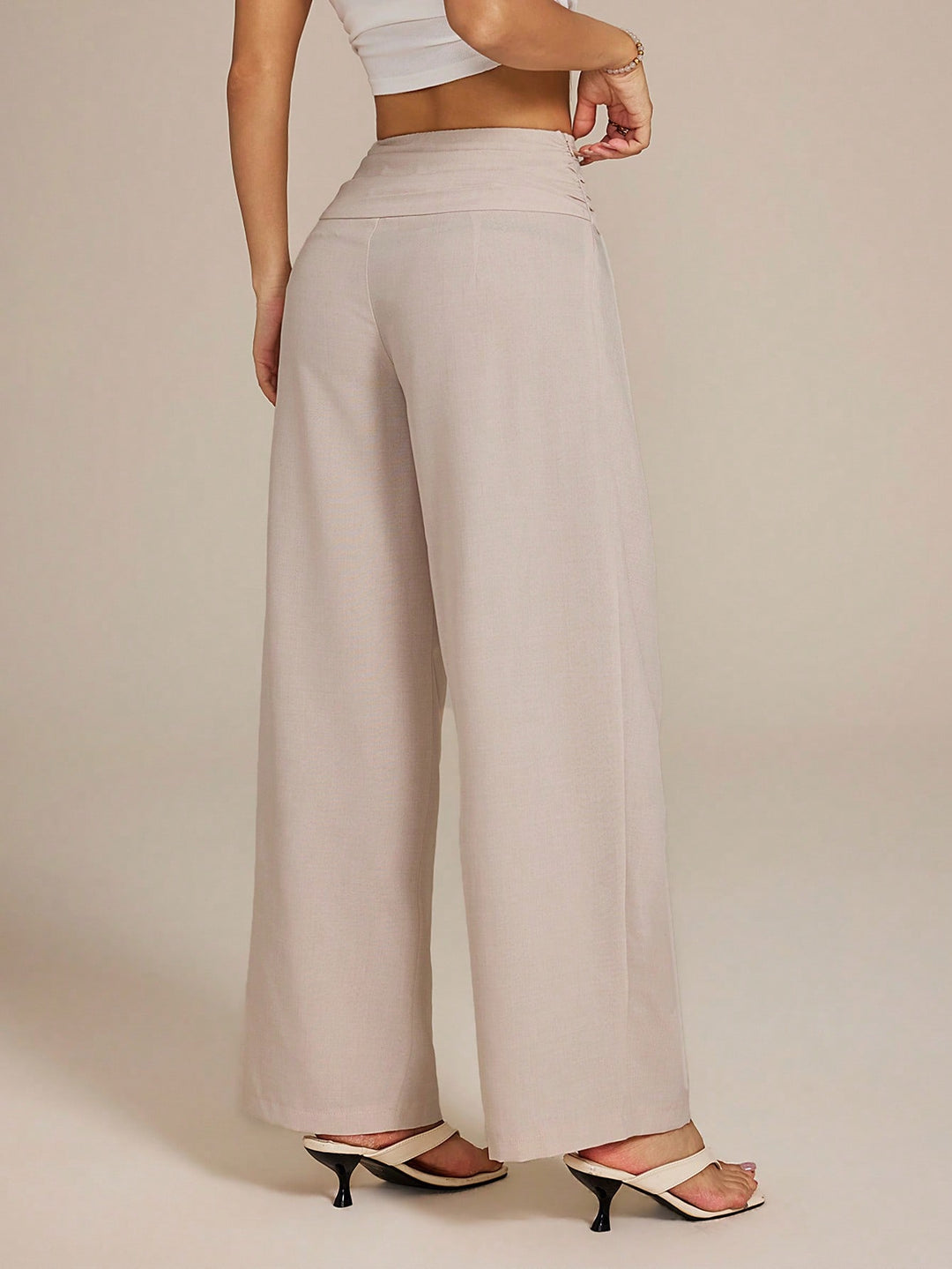 Pantaloni SHEIN, portocaliu