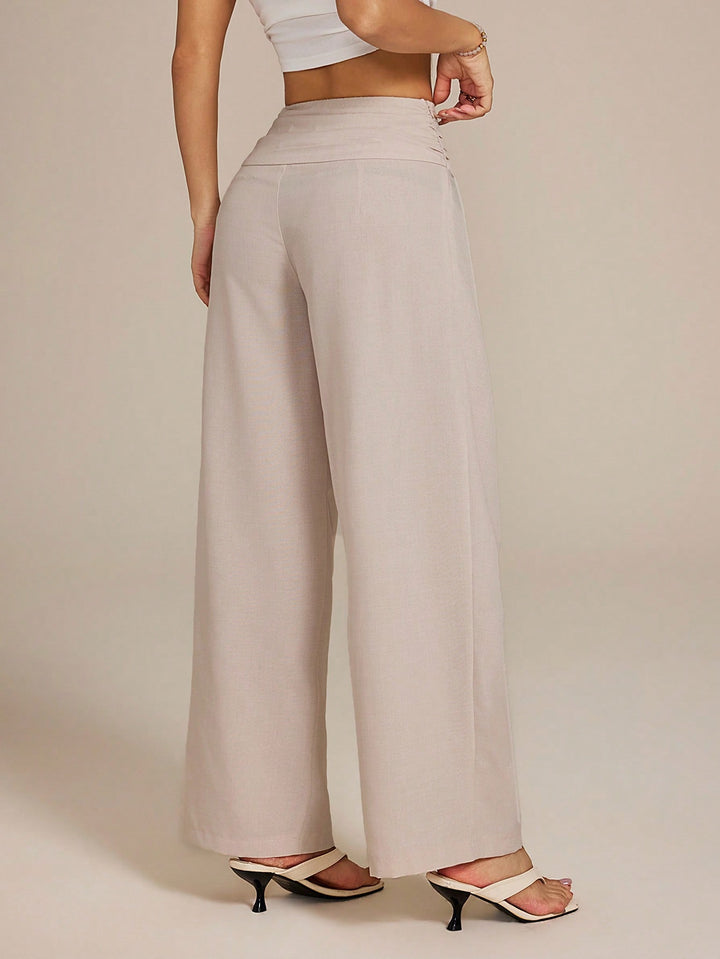Pantaloni SHEIN, portocaliu