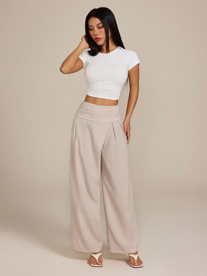 Pantaloni SHEIN, portocaliu