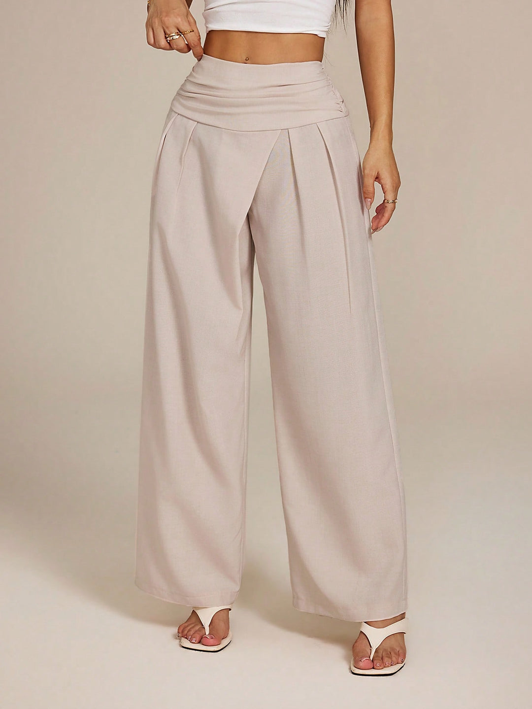 Pantaloni SHEIN, portocaliu