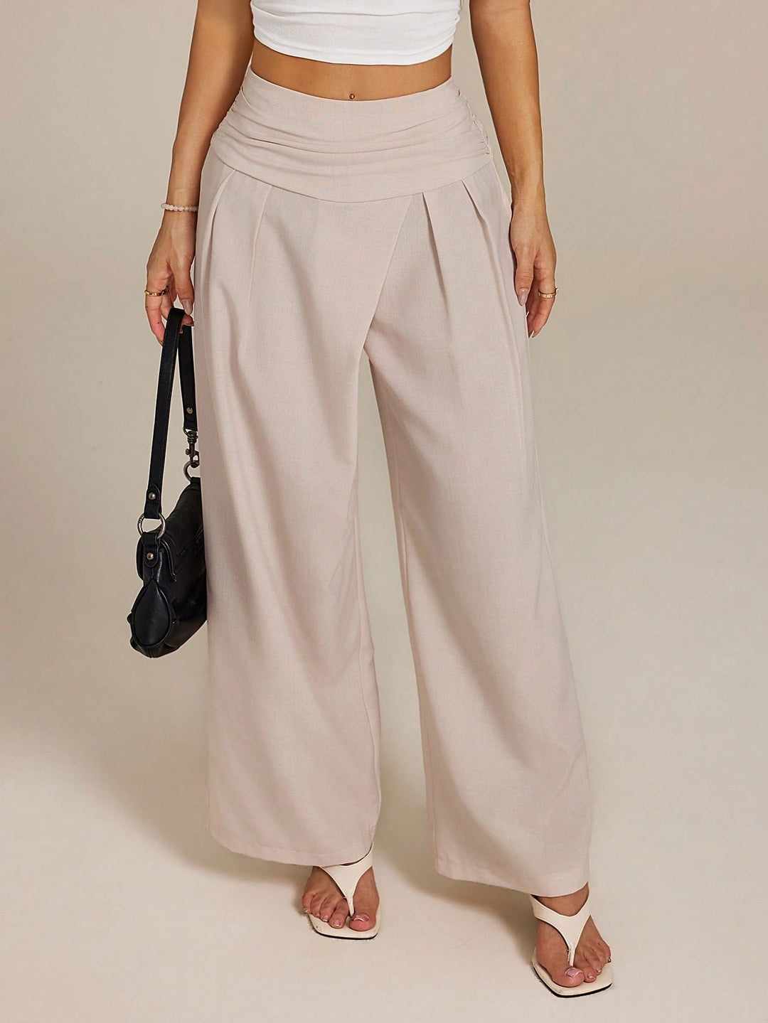 Pantaloni SHEIN, portocaliu
