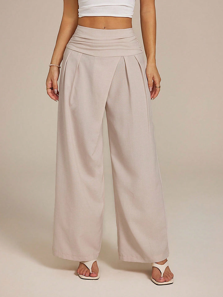 Pantaloni SHEIN, portocaliu
