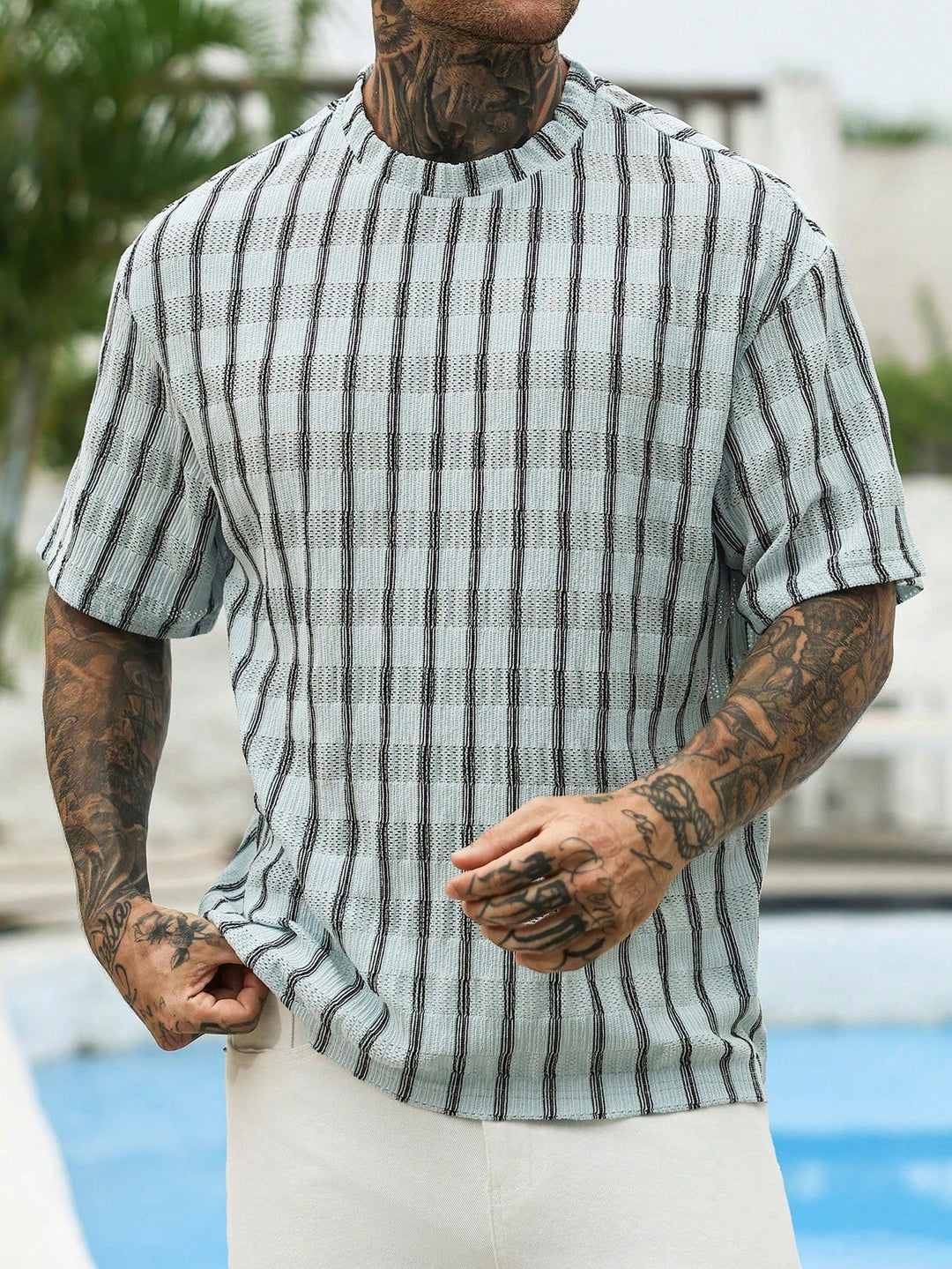 Tricou SHEIN, albastru