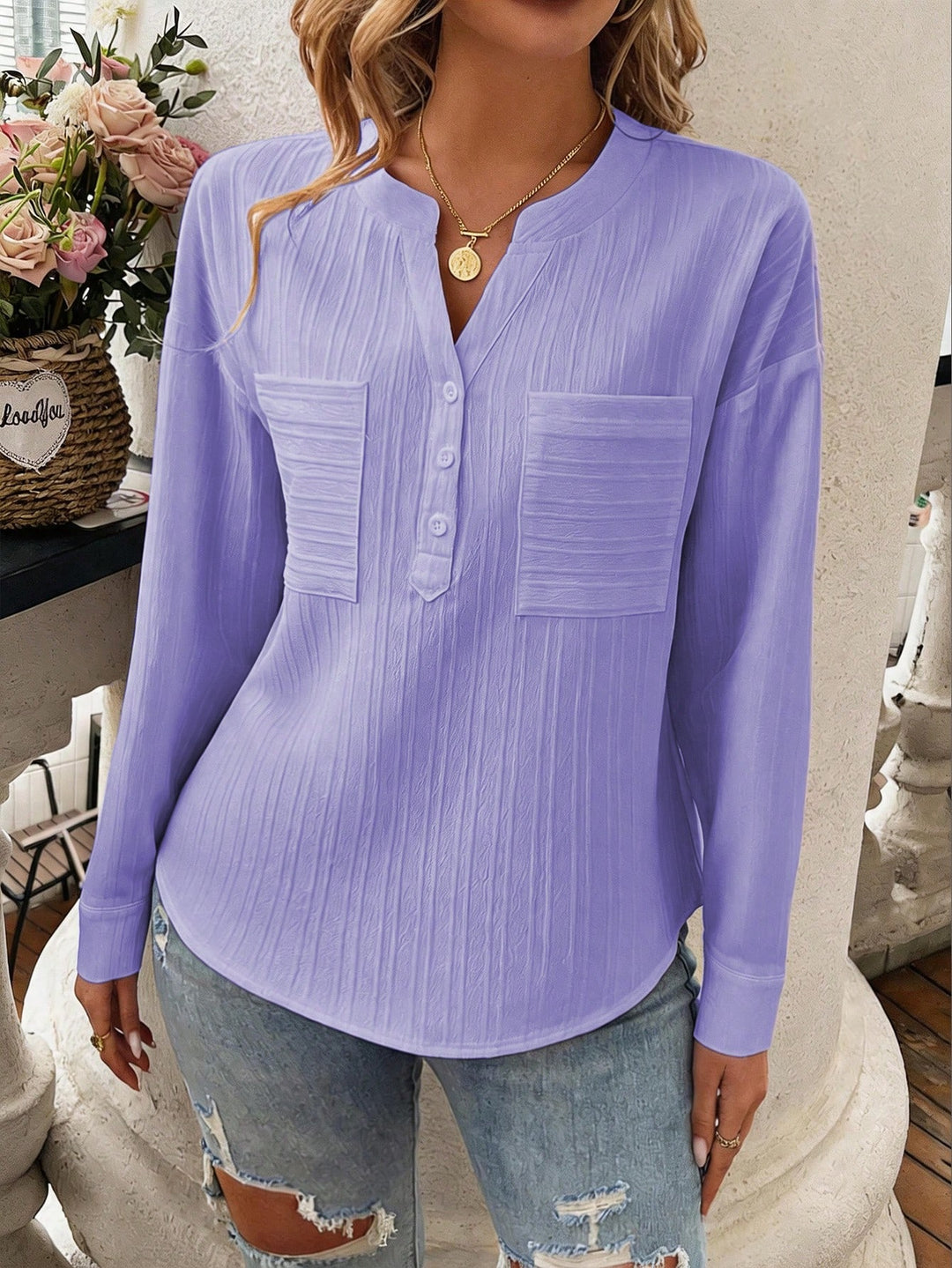 Bluza SHEIN, mov