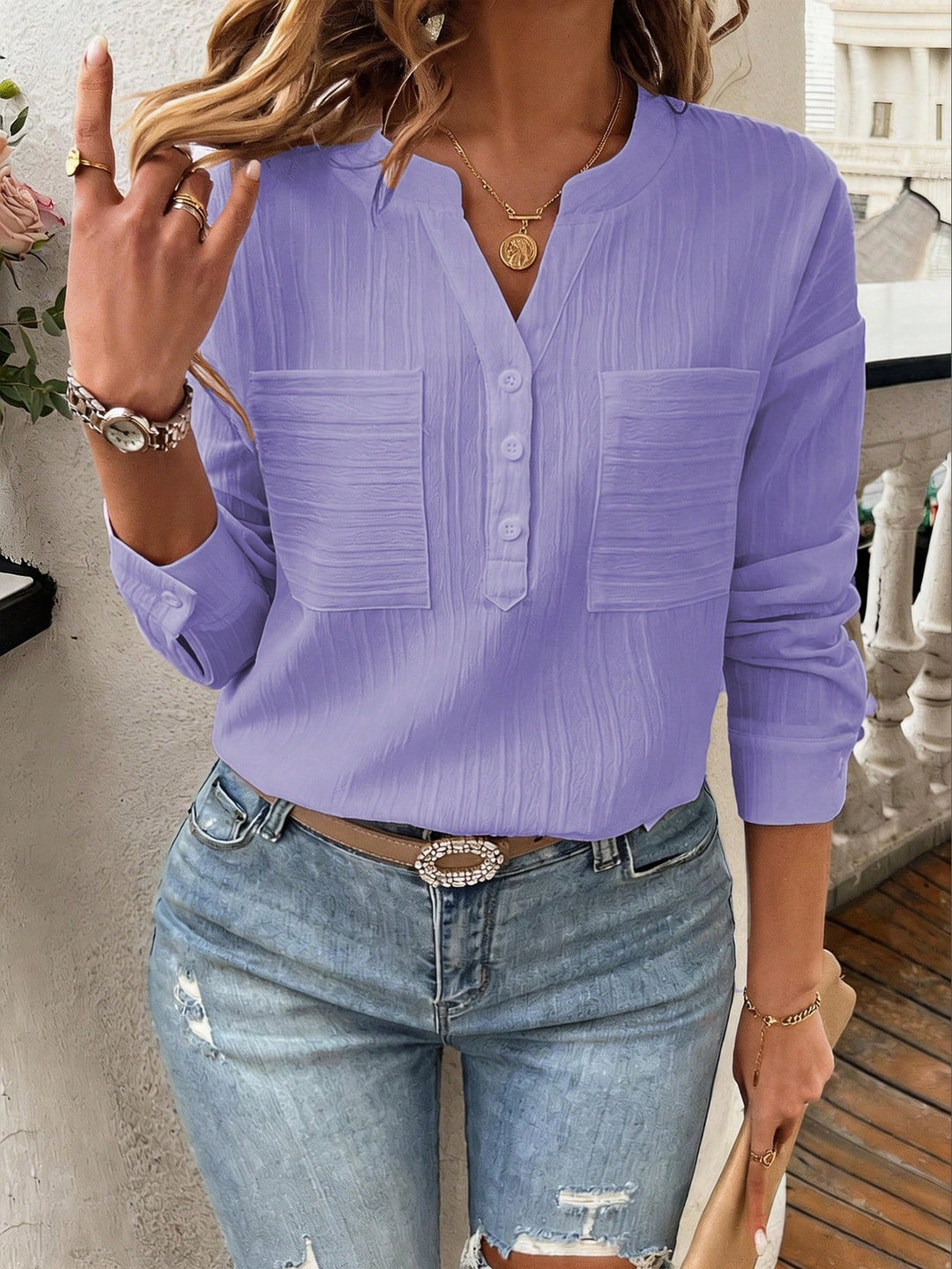 Bluza SHEIN, mov
