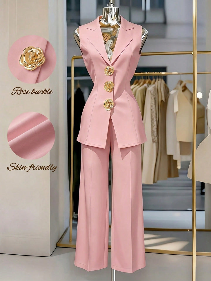 Costum SHEIN, roz