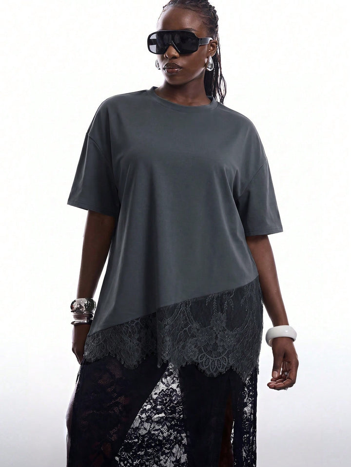 Tricou SHEIN, gri