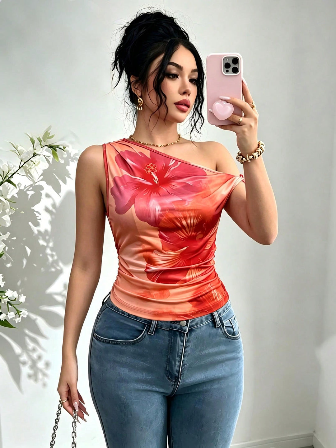 Top SHEIN, mix culori