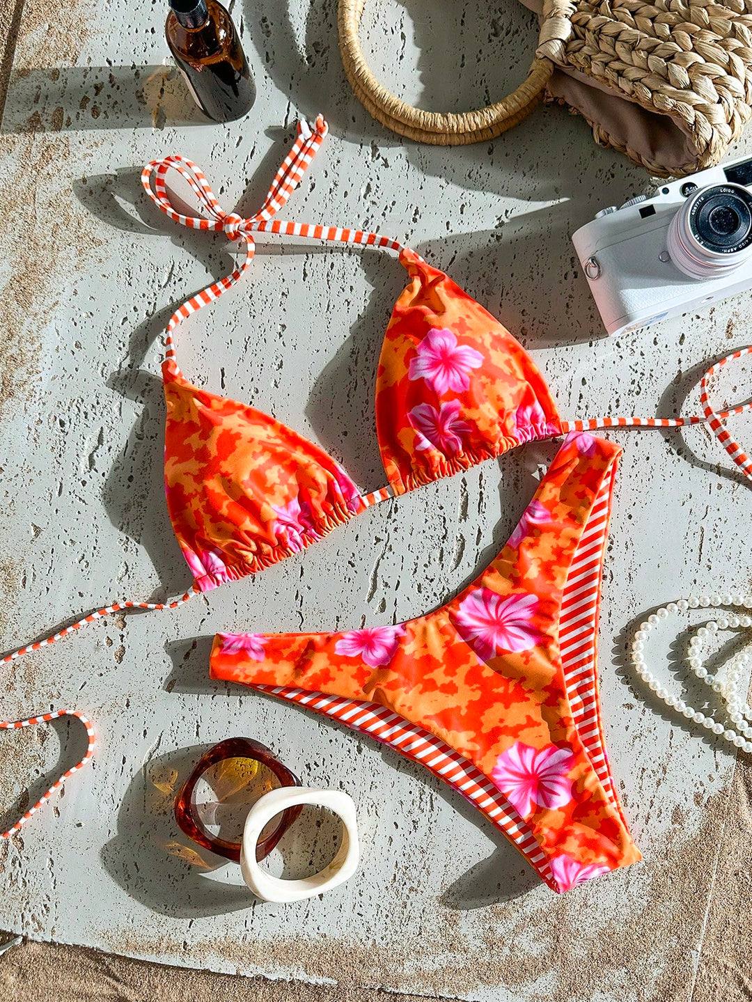 Set bikini SHEIN, mix culori