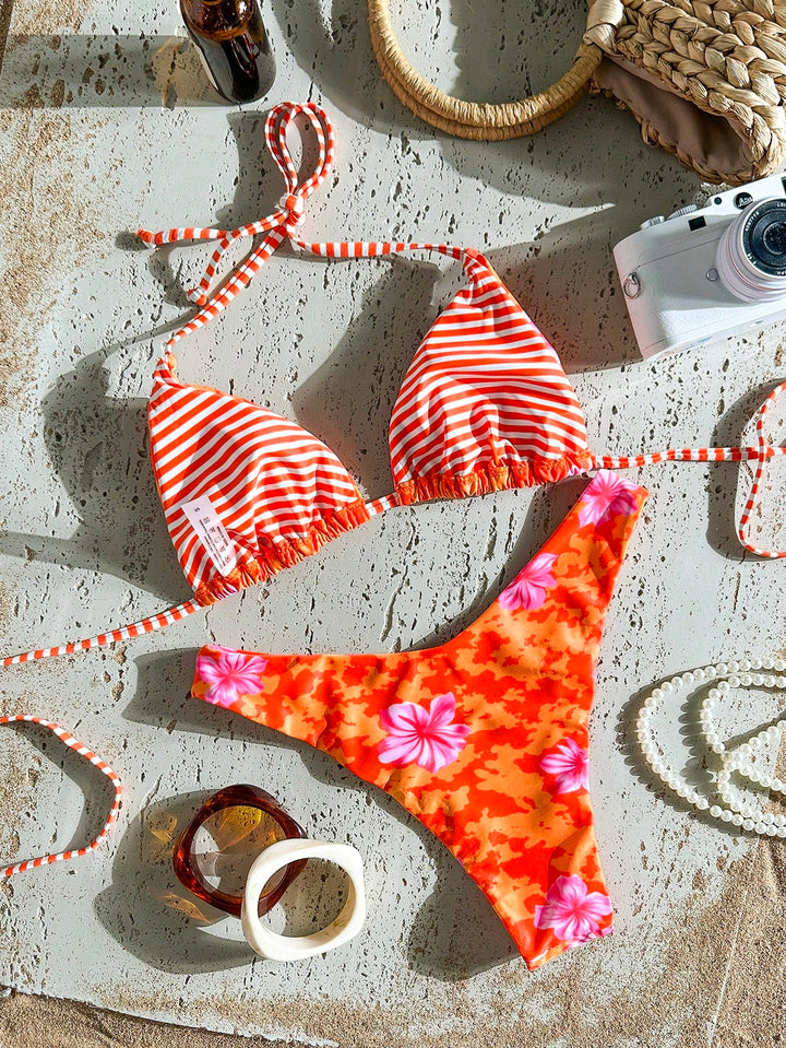 Set bikini SHEIN, mix culori