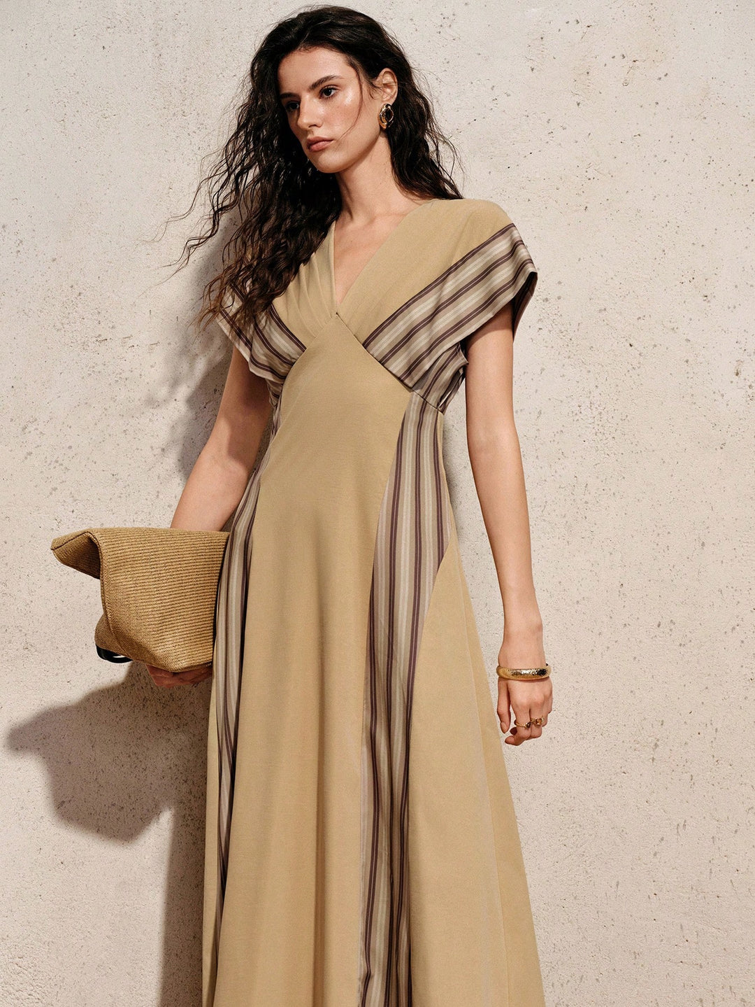 Rochie maxi SHEIN, mix culori